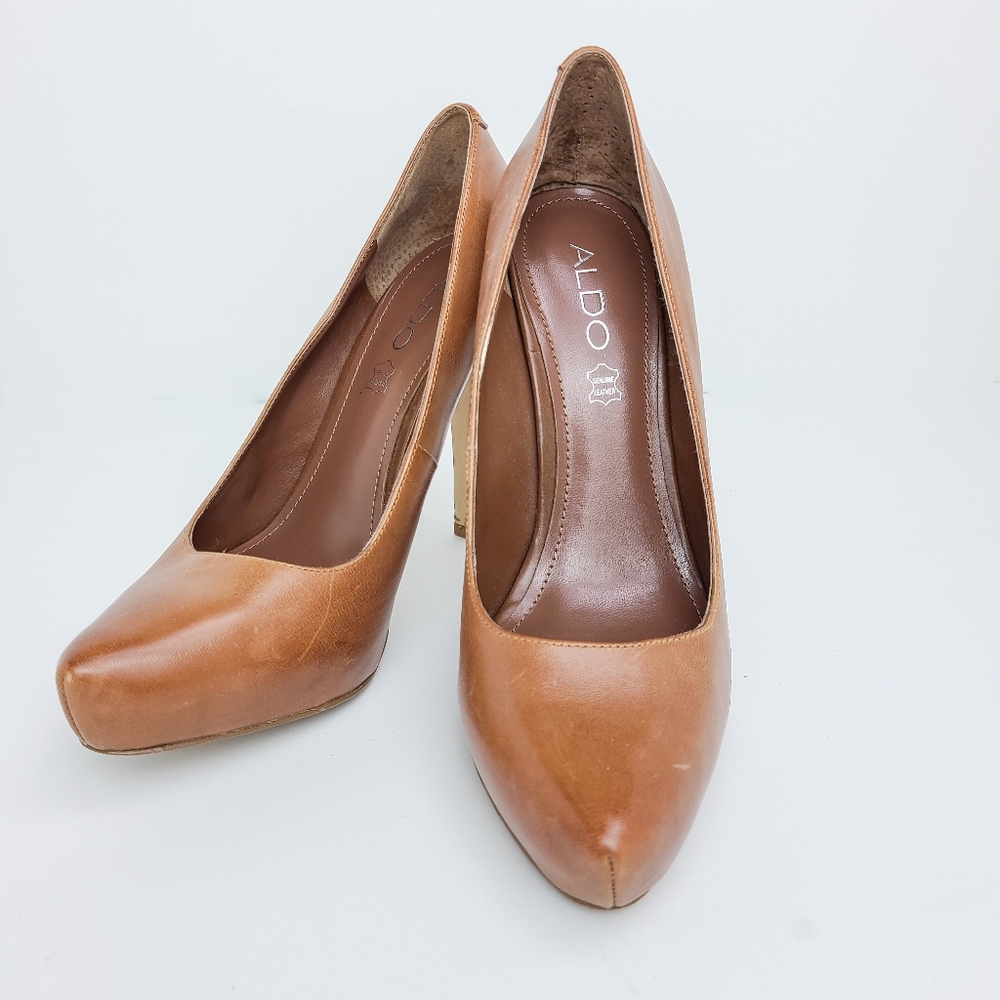 ALDO Nude Tan Atlantic City Pumps
